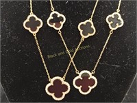 (2) Marked Sterling Silver Necklaces