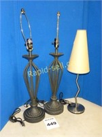 Three Lamps