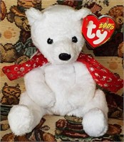 2000 Holiday Teddy Bear - TY Beanie Baby