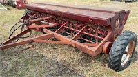 OLDER 24FT IHC SEED DRILL