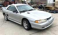 1996 Mustang Convertible Car, 3.8L Gas Engine,