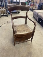 Antique commode chair