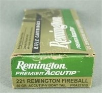 Remington 221 Fireball, 20 Rds