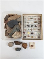 Stone Arrowheads, Mineral Specimens, Rocks