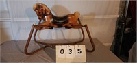 Vintage Wonderhorse Hobby Horse 27"H