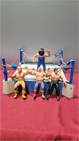 1980s wwf wrestlers and ring