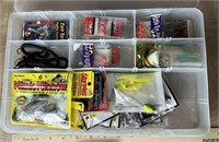 Fishing Tackle container & Contents