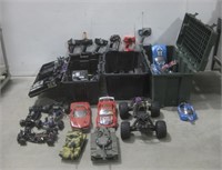 Assorted RC Vehicles & Controllers Untested