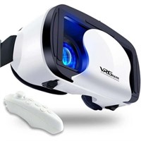 VR Headset with Controller 3D Glasses HD Blu-ray E