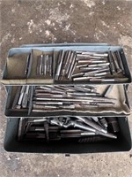 Metal Tool box w/ Tie & Die Cutters