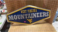 Metal West Virginia mountaineers sign
