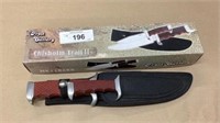 Two piece hunting, knife set