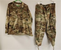 US military uniform. shirt sz large long and