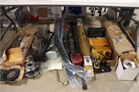 TRAILER LIGHTS, EXHAUST PIPE, HEAD REST, FILTERS,