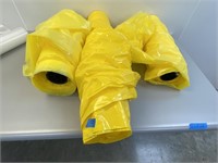 3 Rolls Yellow Plastic