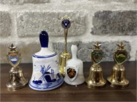(6) Collection Of Souvenir Bells