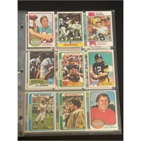 (27) 1970's Star Quarterback Cards