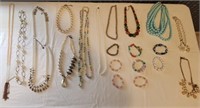 Lot of Necklaces and Bracelets