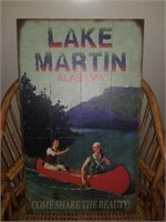 Lake Martin wood advertising