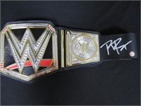 ROMAN REIGNS SIGNED WWE TOY BELT COA