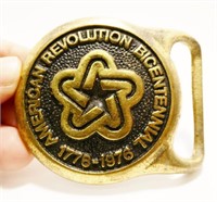 Vintage American Revolution Belt Buckle