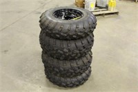(2) Kenda 25x8-12 & (2) 25x11-12 ATV Tires off of