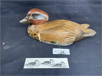 Boyds Collection Hunter Green Wing Teal Wood Duck