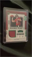 2021 Contenders Kyle Trask RC Rookie Ticket Green