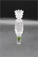 Waterford Crystal Pineapple Bottle Stopper