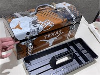 TEXAS Longhorns Metal Toolbox