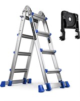 $160 HBTower Ladder 4 Step Extension Ladder, 17 Ft