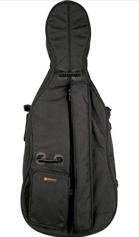 PROTEC DELUXE 4/4 CELLO BAG, BLACK