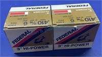 Federal 3" Hi-Power .410 ga. Full boxes