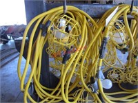 50' Outdoor Yellow String Lights