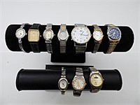 GOLD AND SILVER TONE WATCH LOT (10)