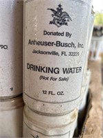 Vintage canned drinking water