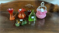 6 pc. Lot of Art Glass and Mid Century Glass