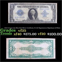 1923 $1 large size Blue Seal Silver Certificate, F