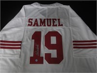 49ERS DEEBO SAMUEL SIGNED JERSEY COA