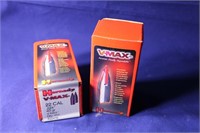 2 Boxes of 22 Caliper AMMO VMAX 500 Rounds