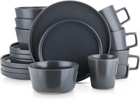 Stone Lain 4-Set Gray Dinnerware