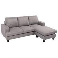 Mindawe Convertible Sectional Sofa Couch with