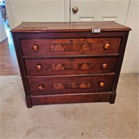 Vintage three drawer dresser