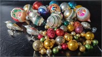 Vintage Mercury Glass Ornaments , Shiny Brite ++