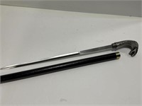 New cobra sword cane - blade measure 17 inches