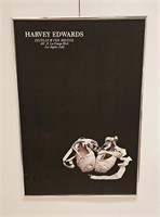 1970S AMERICAN EXHIBITION POSTER HARVEY EDWARDS