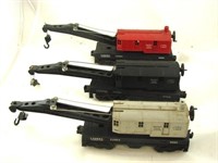 (3) LIONEL BUCYRUS ERIE CRANE CARS