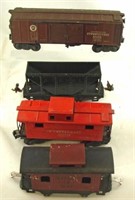 (4) LIONEL CARS