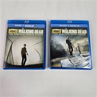 The Walking Dead DVD Season's 4-5 Blu-Ray