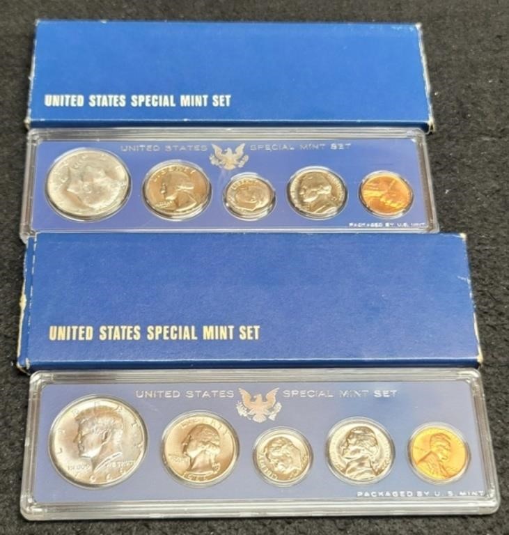 (2) 1966 Special Mint Sets